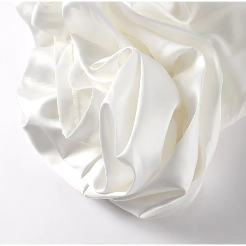 Moonlight Whispers" Y2K Backless Ruffled Mini Dress