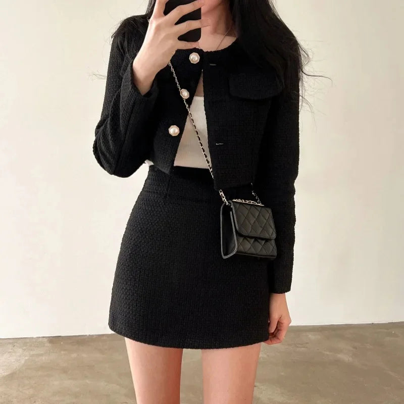 Tweed Two-Piece Set