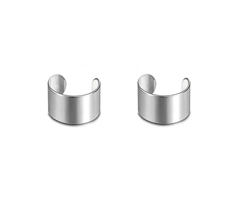 Silent Embrace – Minimalist No-Piercing Ear Cuff for Women