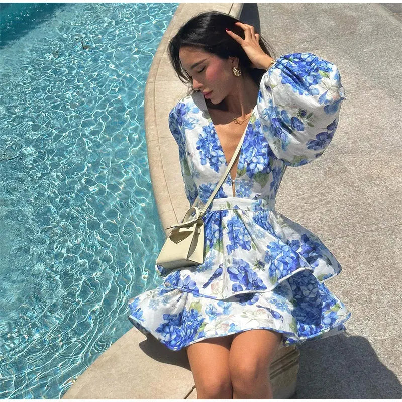 Petalwave: The Bloomprint Holiday Dress