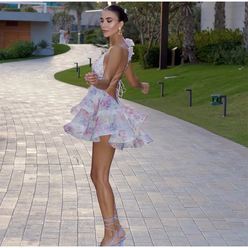 Petalwave: The Bloomprint Holiday Dress