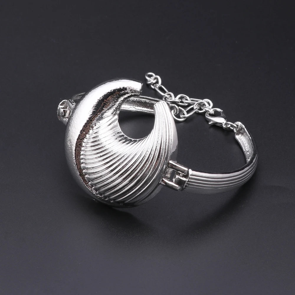 Regal Mirage – Silver-Plated Luxury Necklace, Earrings, Bracelet & Ring Set for Weddings & Special