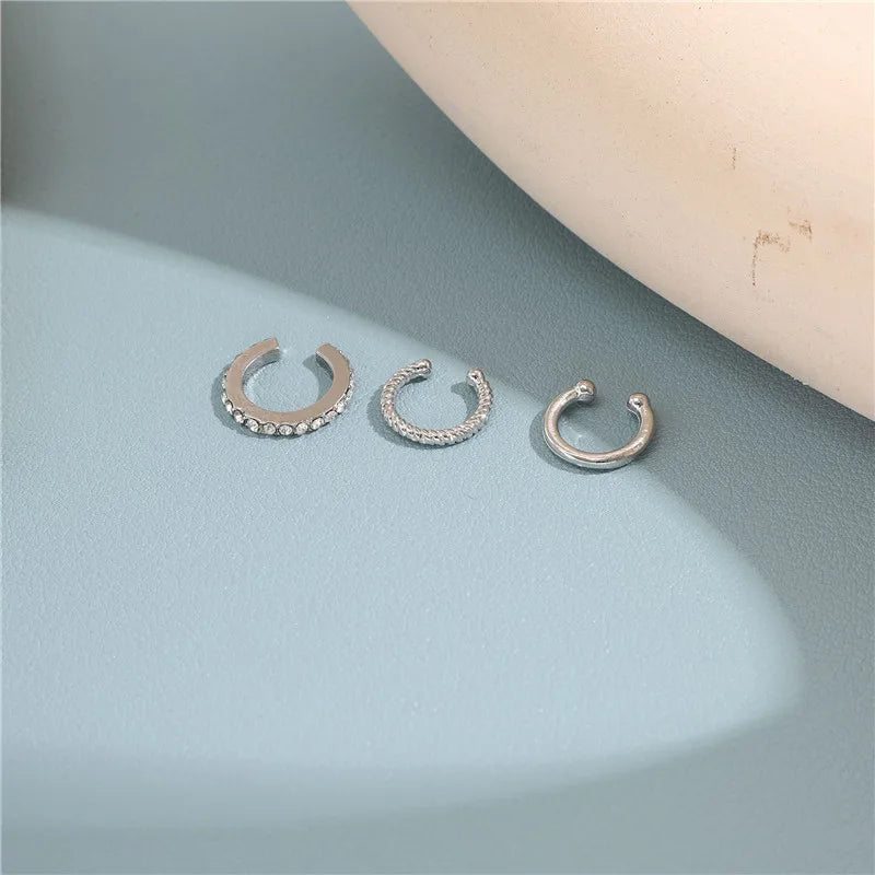 Whispers on the Wind – Non-Piercing Ear Cuff Earrings for Women
