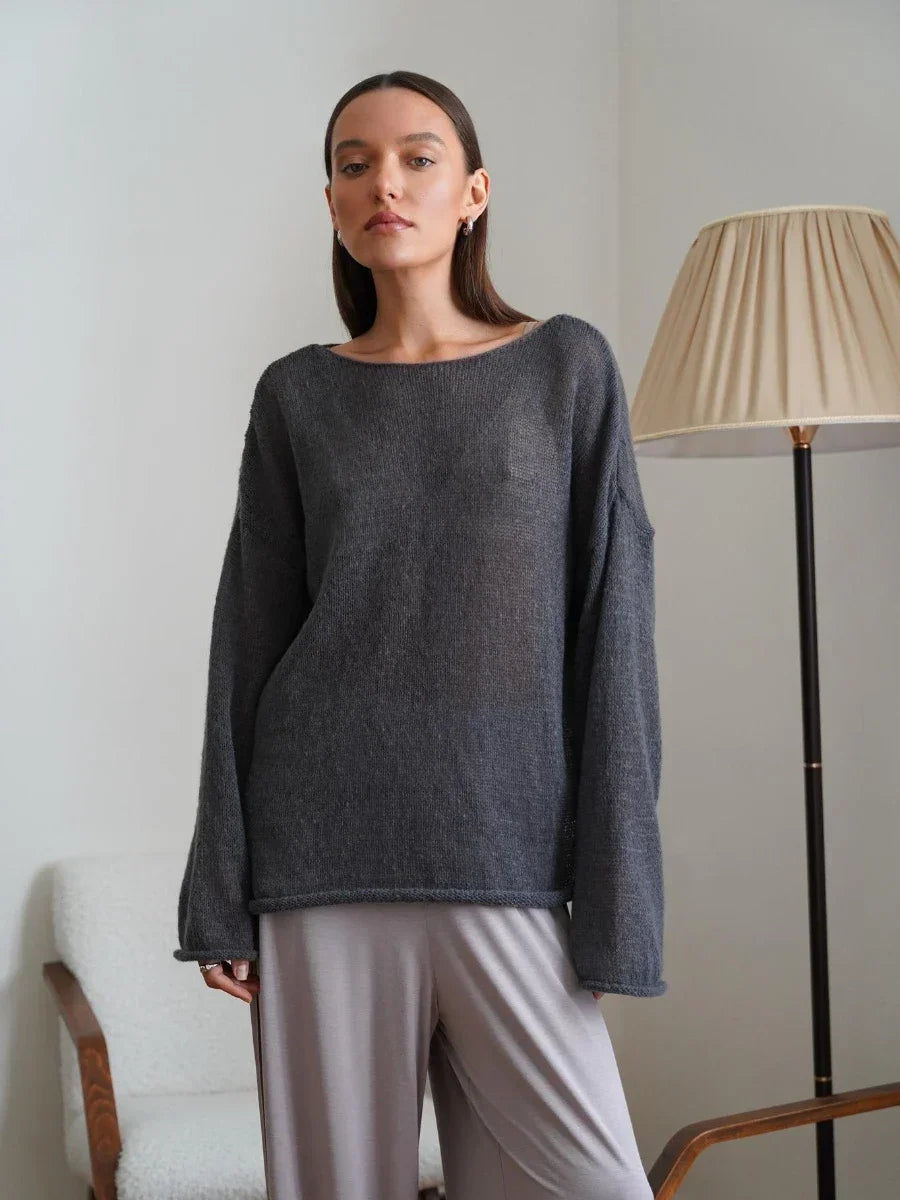 Chasing Clouds – Oversized Casual Sweater