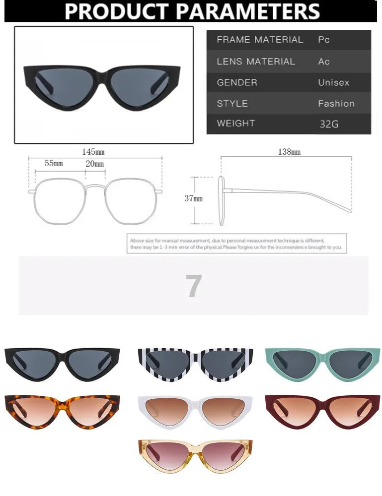 Luxury Vintage Cat Eye Sunglasses – Designer UV400 Shades for Women | Livia & Co