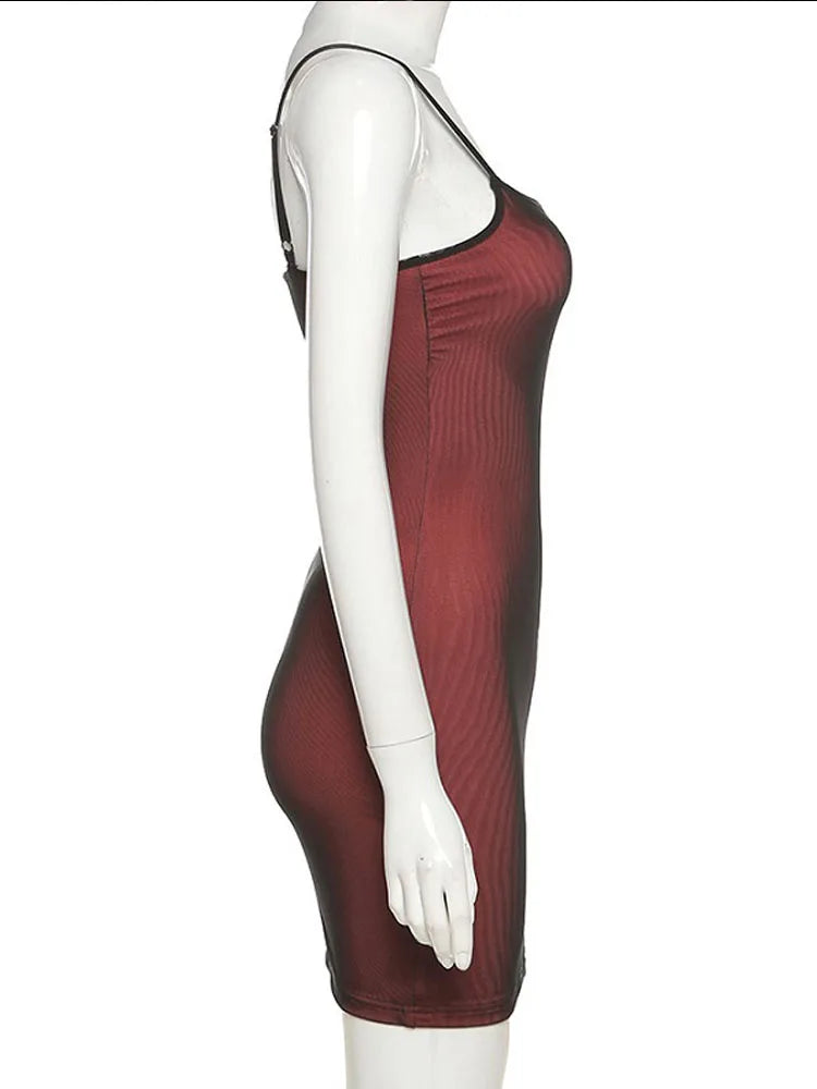 Mesh Double Layer Bodycon Dress