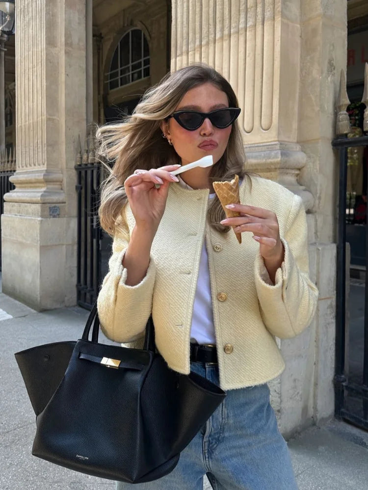Classic Women’s Tweed Jacket