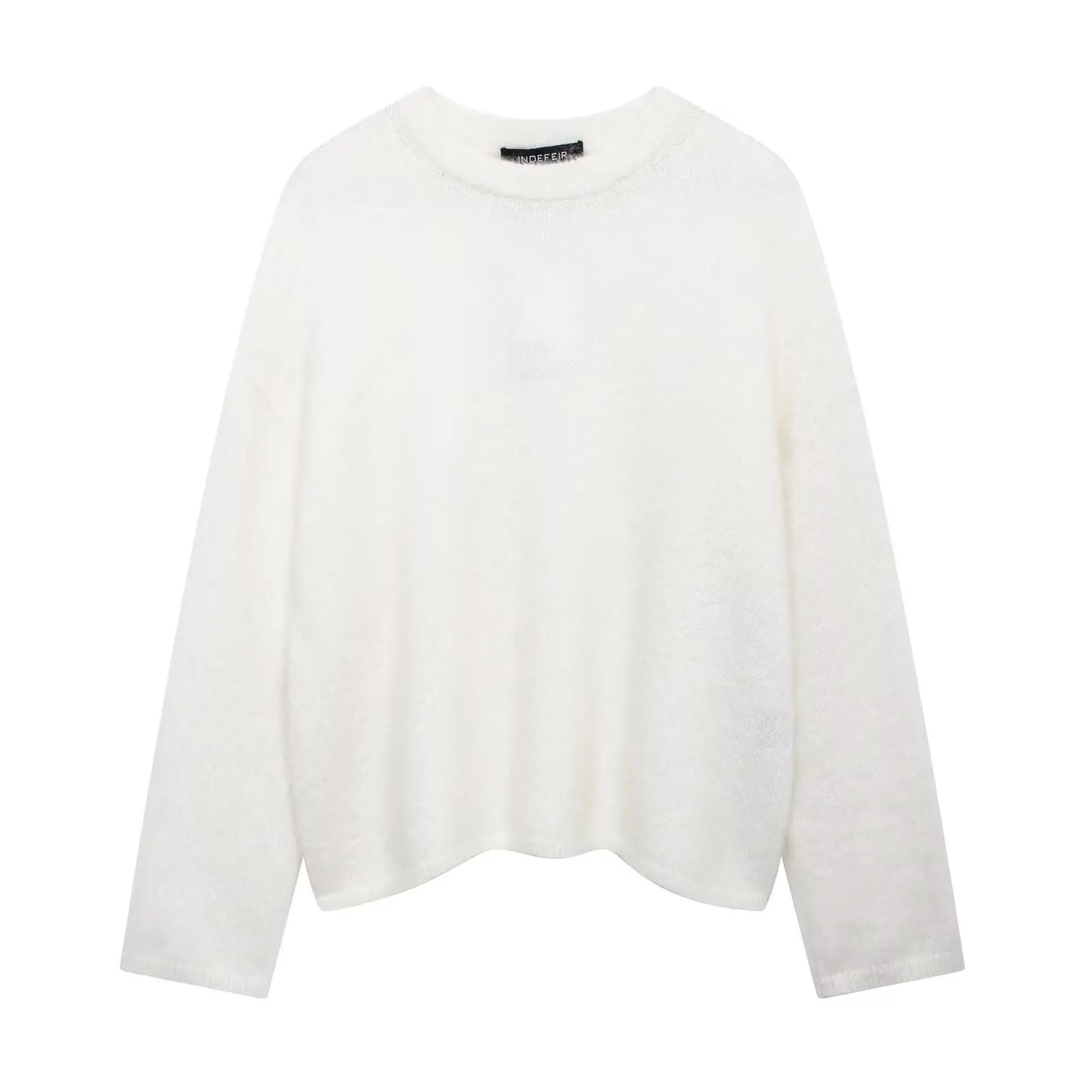 Autumn Elegance O-Neck Sweater