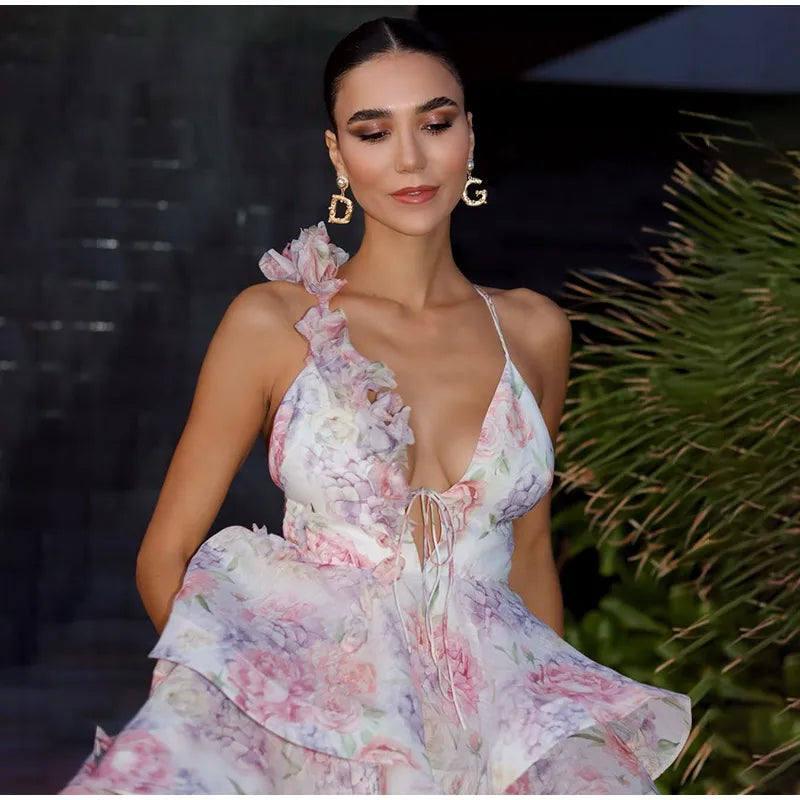 Petalwave: The Bloomprint Holiday Dress