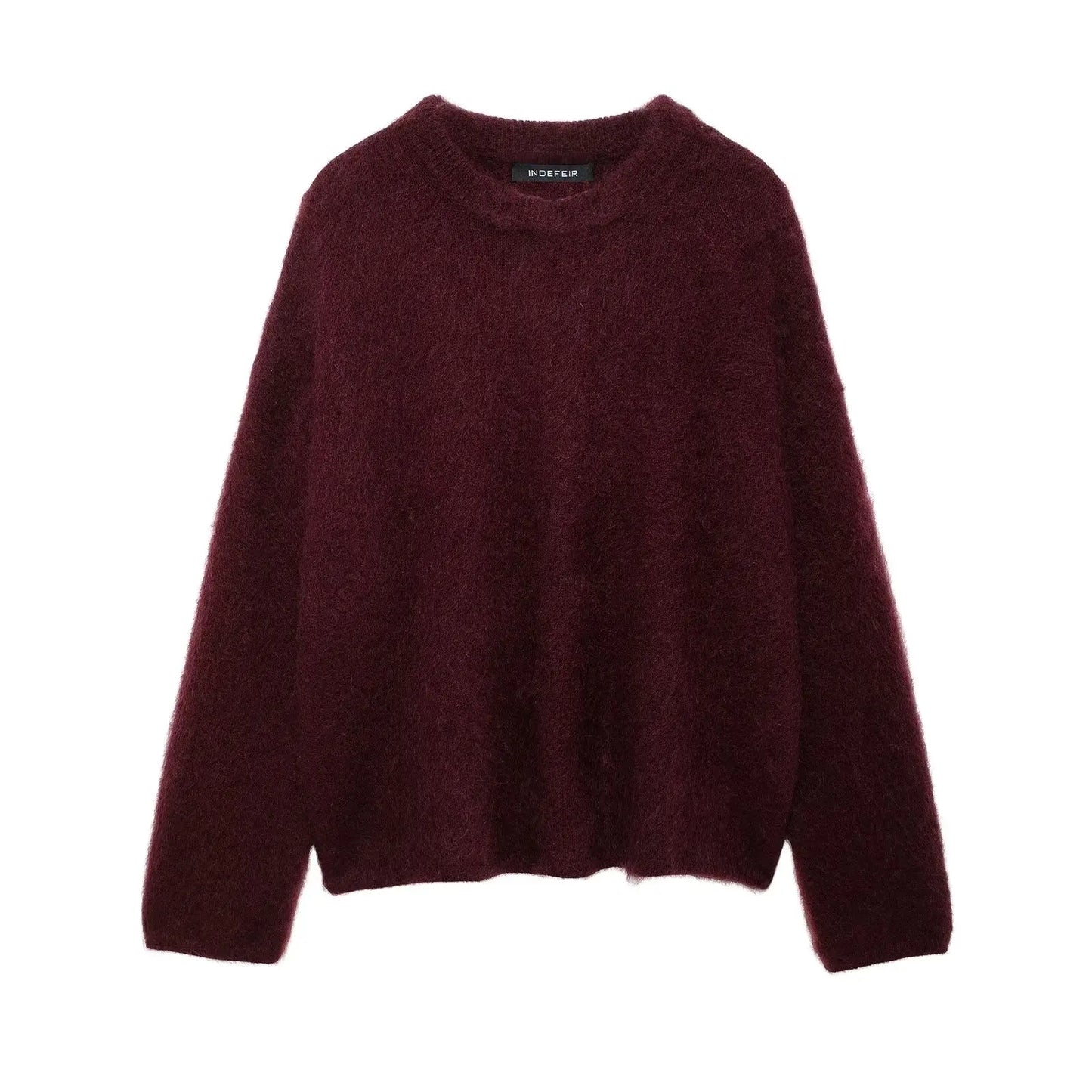 Autumn Elegance O-Neck Sweater
