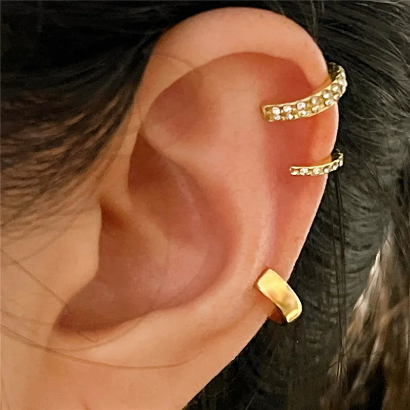 Whispers on the Wind – Non-Piercing Ear Cuff Earrings for Women