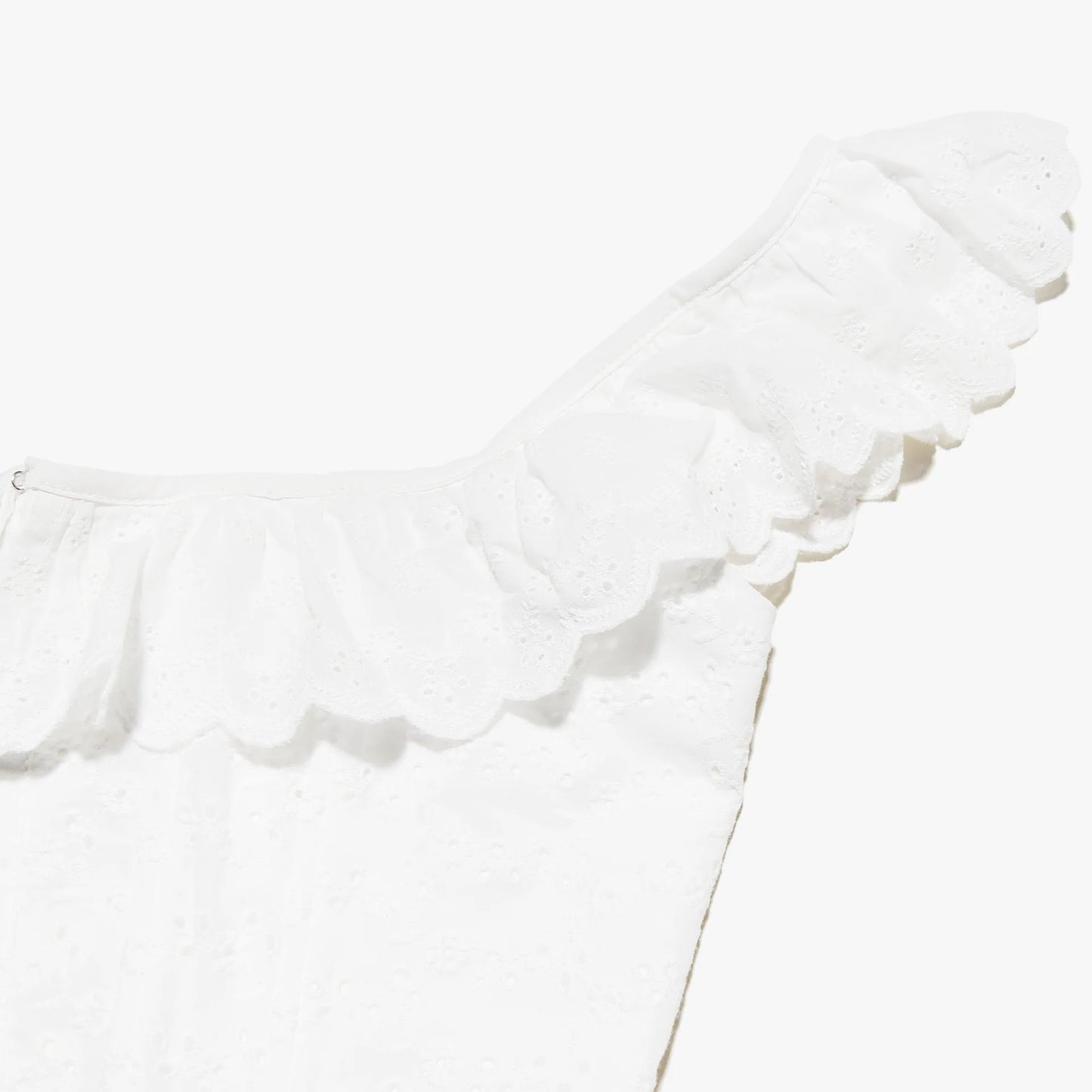 Butterfly Summer White Corset Top