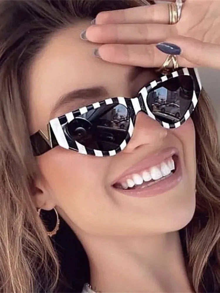 Luxury Vintage Cat Eye Sunglasses – Designer UV400 Shades for Women | Livia & Co