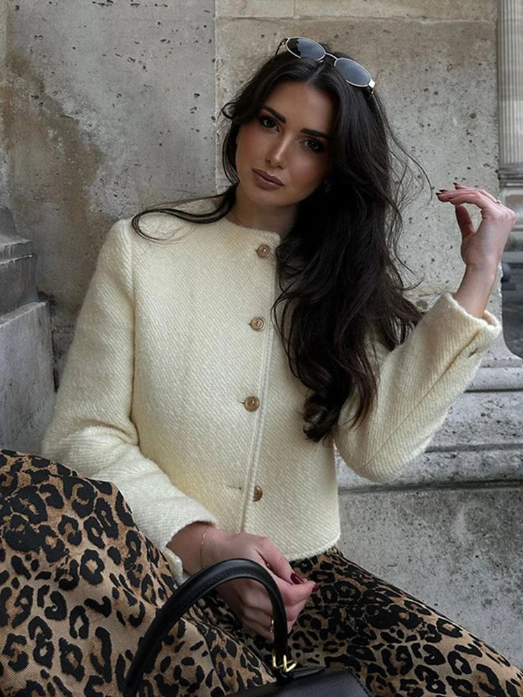 Classic Women’s Tweed Jacket
