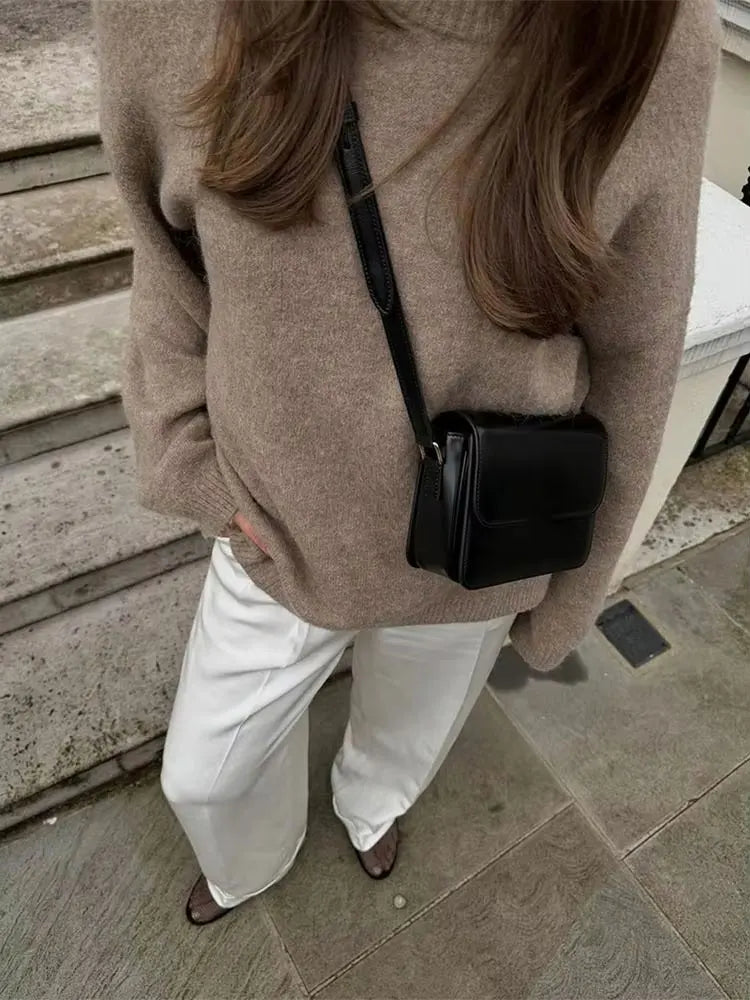 Autumn Elegance O-Neck Sweater