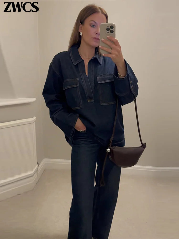 Highlighter Denim Jacket & Jeans Set