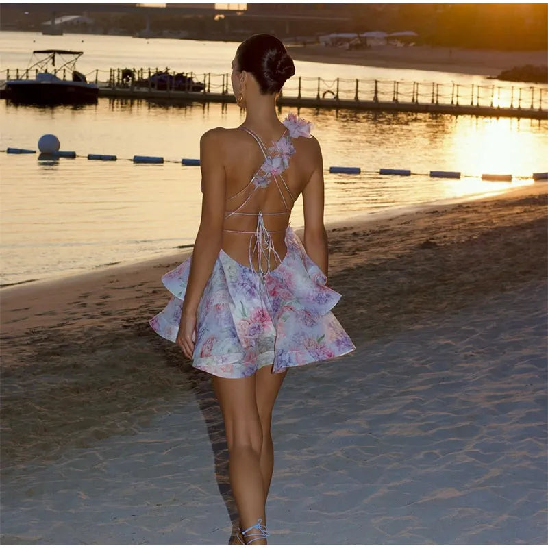 Petalwave: The Bloomprint Holiday Dress