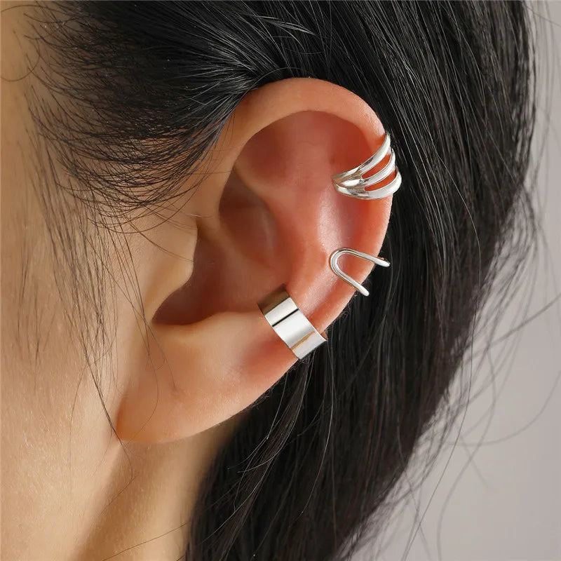 Whispers on the Wind – Non-Piercing Ear Cuff Earrings for Women