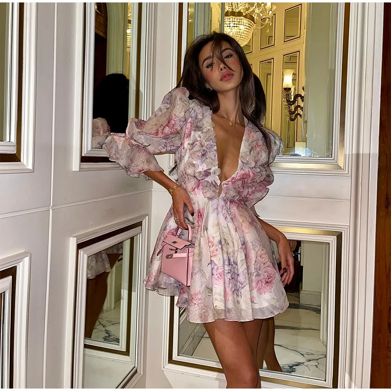 Petalwave: The Bloomprint Holiday Dress