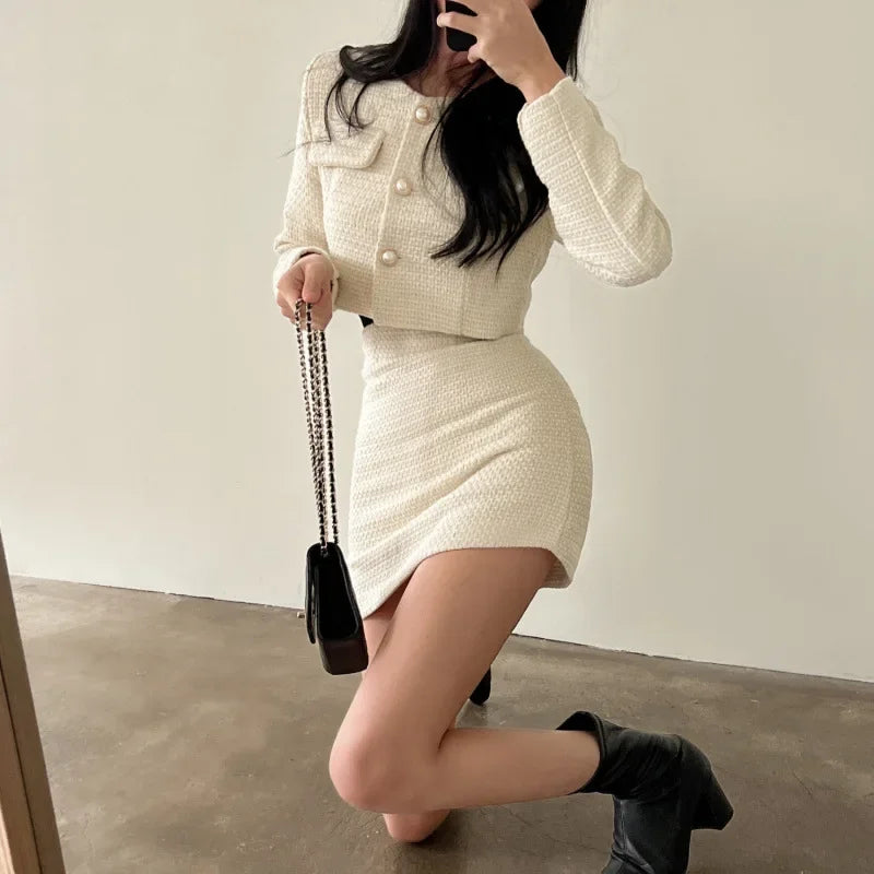 Tweed Two-Piece Set