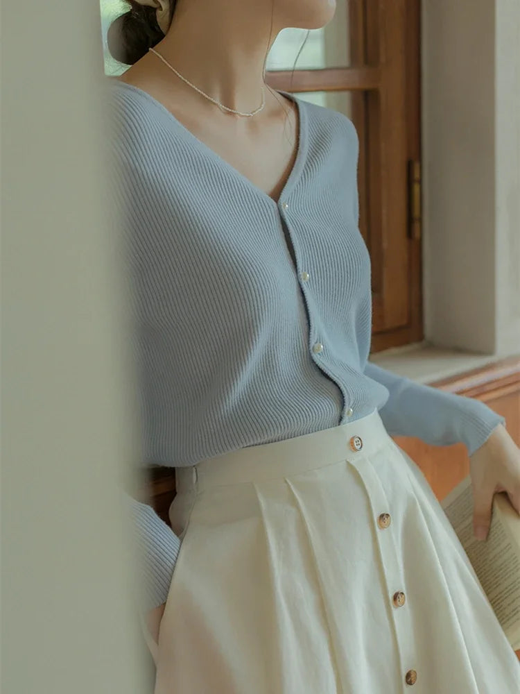 Muse Slim Knitted Cardigan