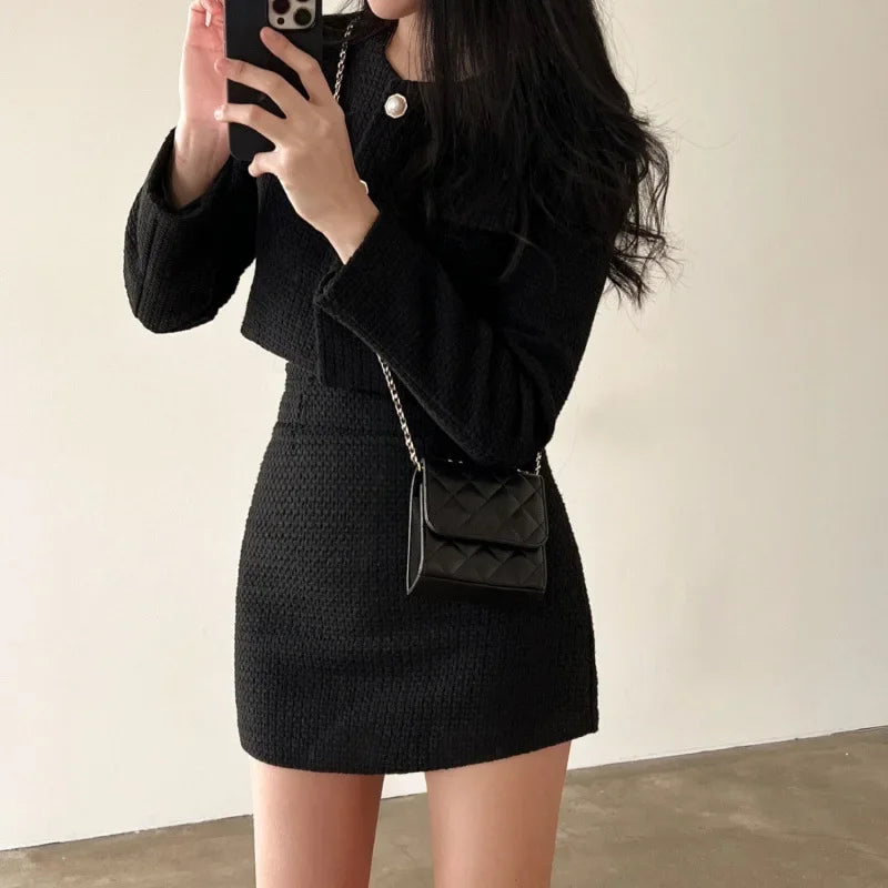 Tweed Two-Piece Set