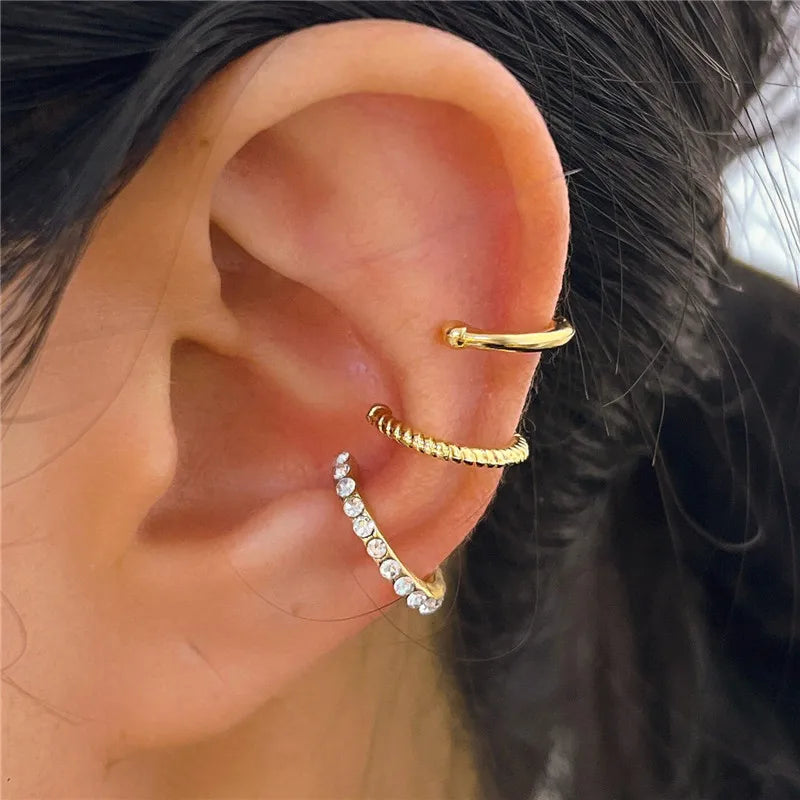 Whispers on the Wind – Non-Piercing Ear Cuff Earrings for Women