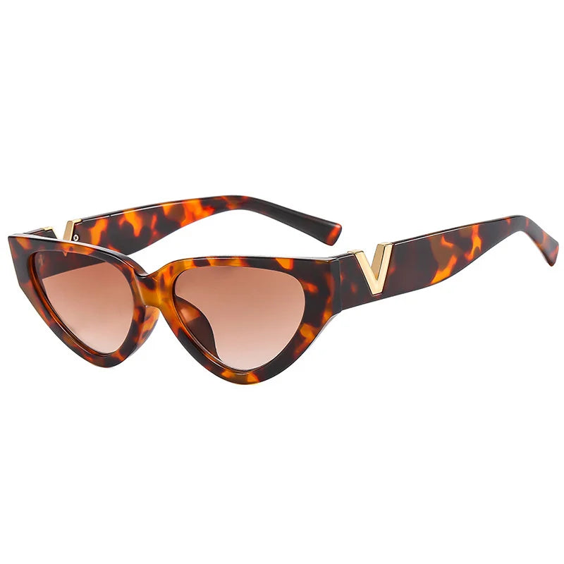 Luxury Vintage Cat Eye Sunglasses – Designer UV400 Shades for Women | Livia & Co