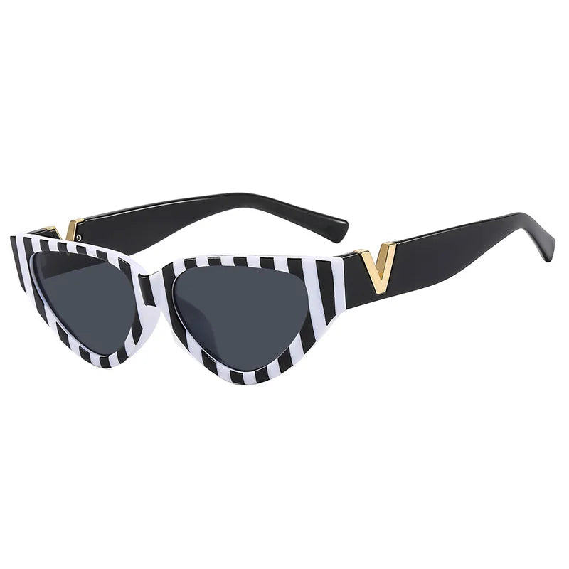 Luxury Vintage Cat Eye Sunglasses – Designer UV400 Shades for Women | Livia & Co