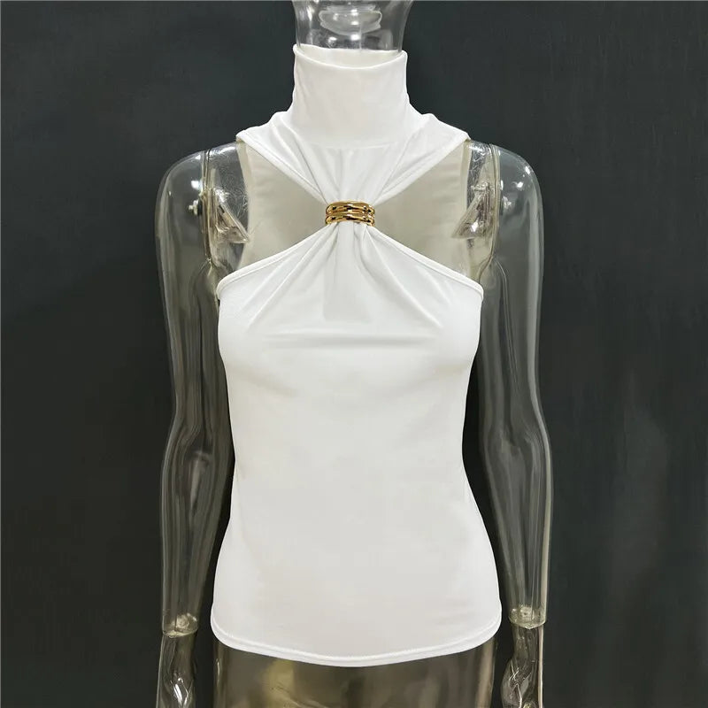 Silver Orbit: The Midnight Knit Camisole