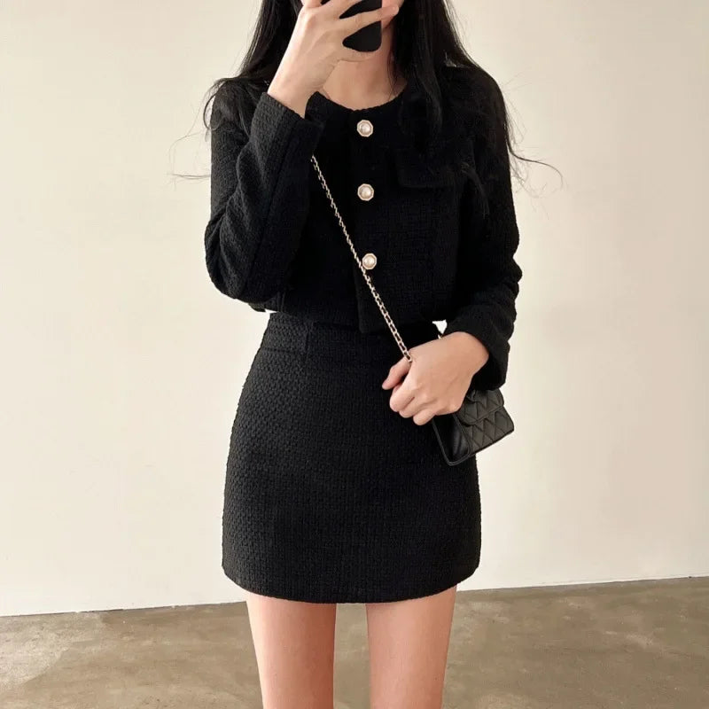 Tweed Two-Piece Set