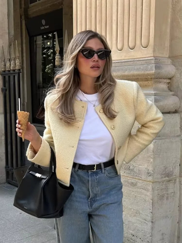 Classic Women’s Tweed Jacket