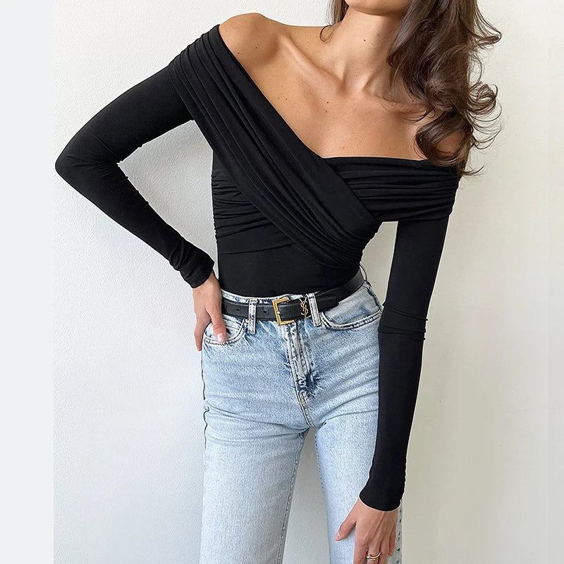 Scarlet Whispers: The Backless Symphony Bodysuit