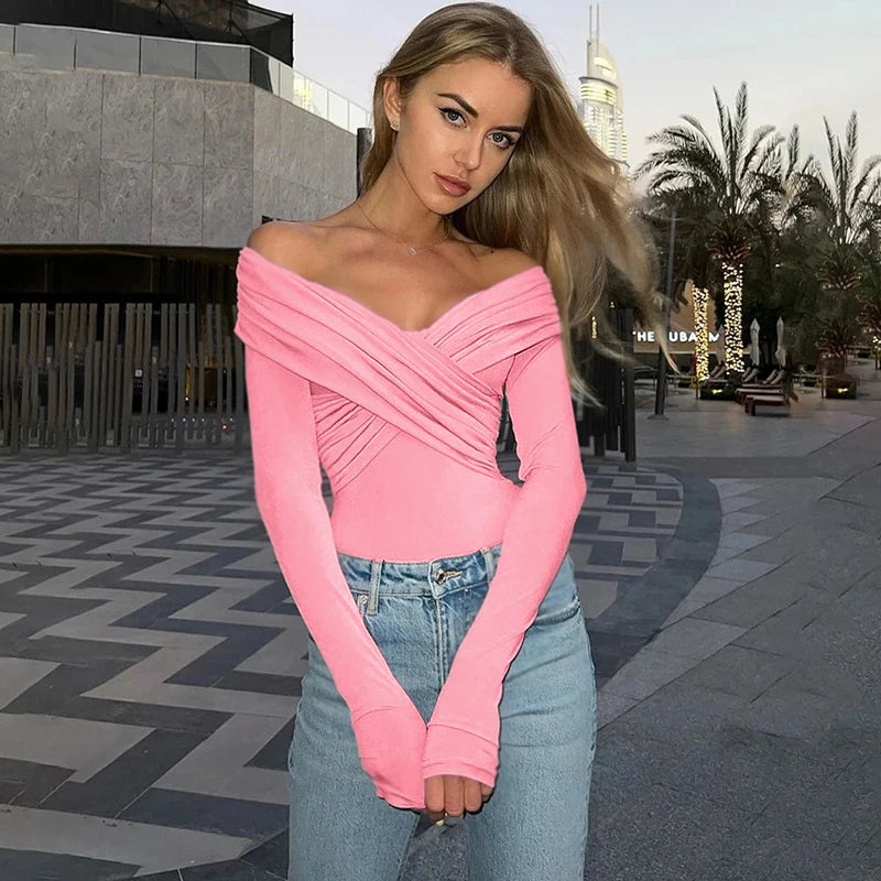 Scarlet Whispers: The Backless Symphony Bodysuit