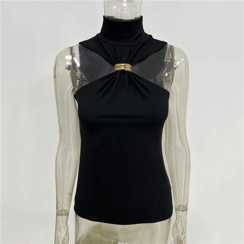 Silver Orbit: The Midnight Knit Camisole