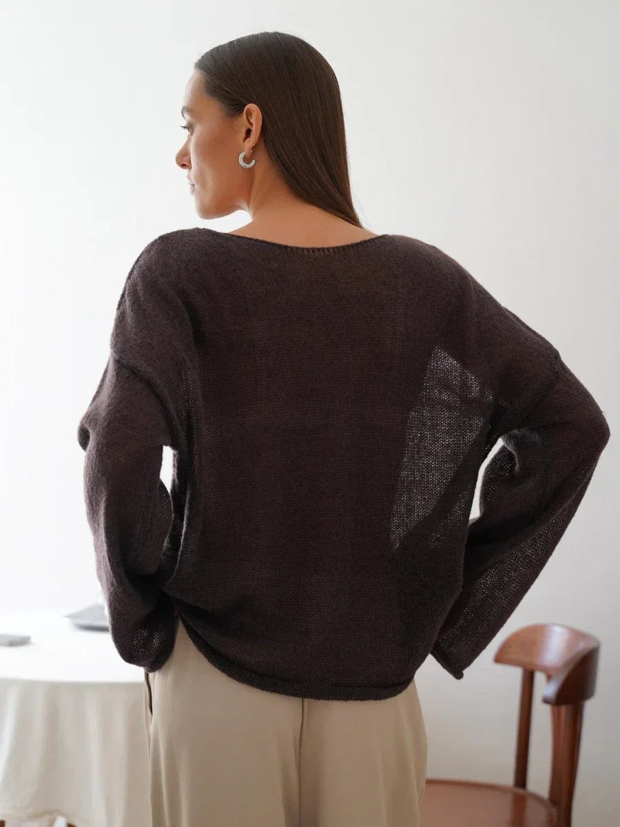 Chasing Clouds – Oversized Casual Sweater