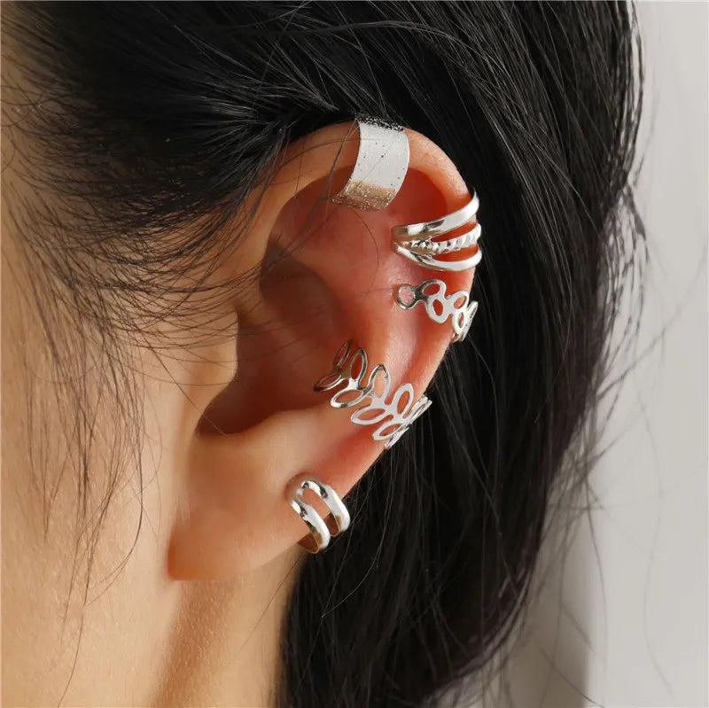 Whispers on the Wind – Non-Piercing Ear Cuff Earrings for Women
