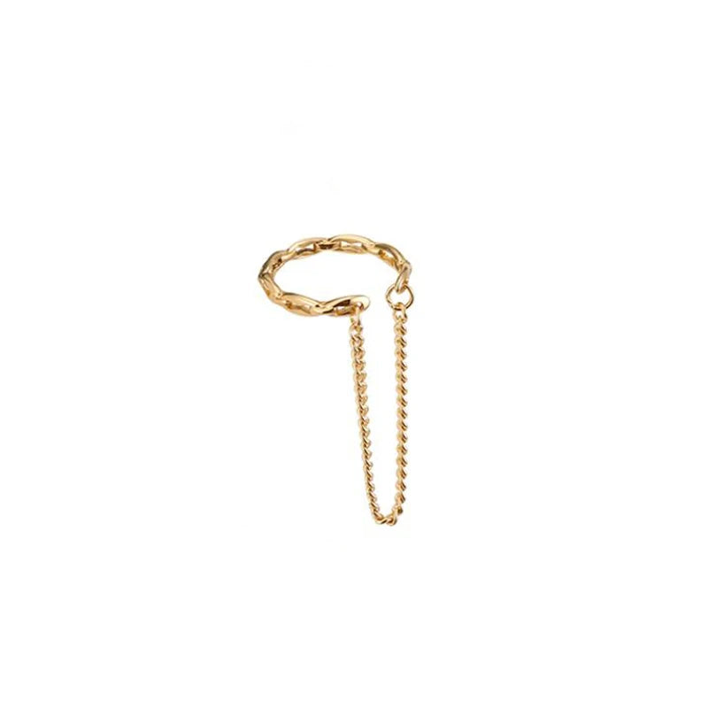 Silent Embrace – Minimalist No-Piercing Ear Cuff for Women