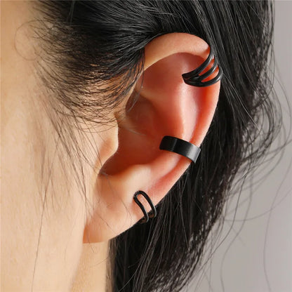 Whispers on the Wind – Non-Piercing Ear Cuff Earrings for Women