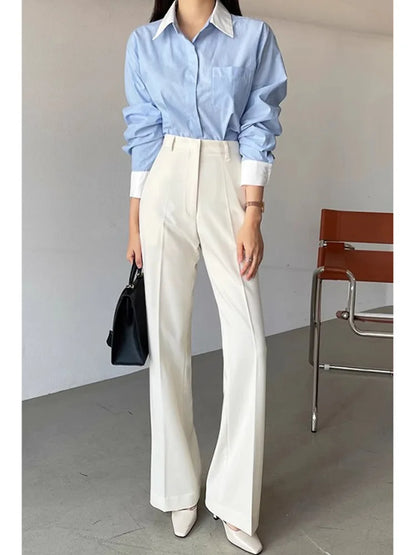 High-Grade Skinny Suit Pants