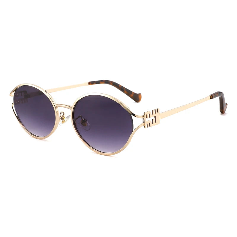 Small Metal Frame Sunglasses – Unisex Designer Optical Eyewear | Livia & Co
