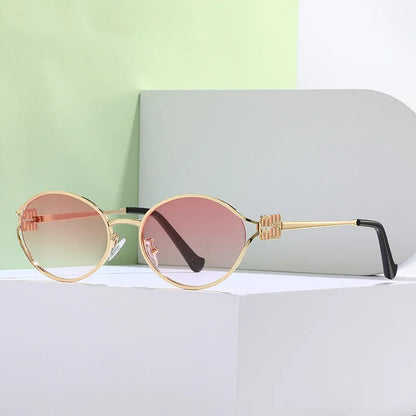 Small Metal Frame Sunglasses – Unisex Designer Optical Eyewear | Livia & Co