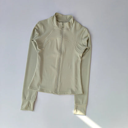 Zen Motion – High-Collar Windproof Training Jacket