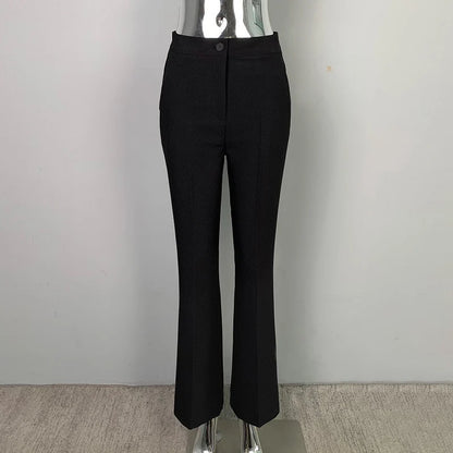 High Waist Flared Pants
