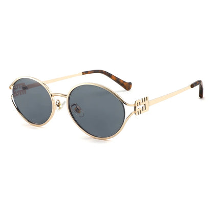 Small Metal Frame Sunglasses – Unisex Designer Optical Eyewear | Livia & Co