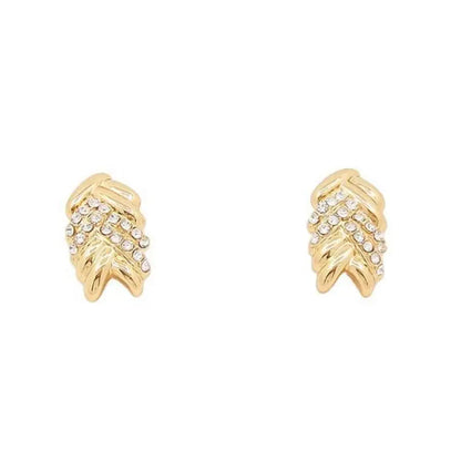 Crystal Radiance – 18k Gold Plated Necklace & Earrings Set