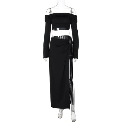 Solid Beach Skirt Set - Boho Chic Vibes