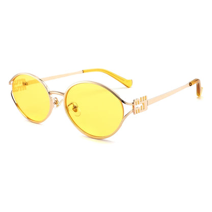 Small Metal Frame Sunglasses – Unisex Designer Optical Eyewear | Livia & Co