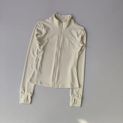 Zen Motion – High-Collar Windproof Training Jacket