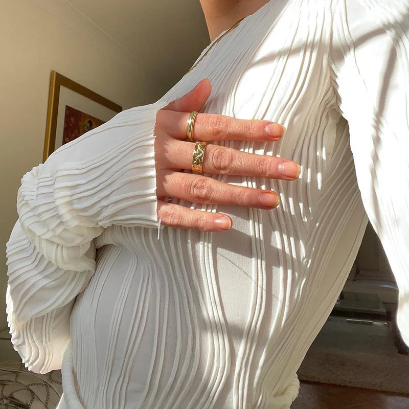 Autumn Muse: The Art of Elegance in Every Fold